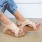 Hannah Slingback Wedge – Cutout Platform Sandal in 8 Stylish Finishes